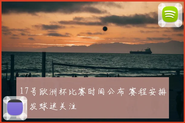 17号欧洲杯比赛时间公布 赛程安排引发球迷关注